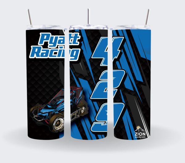 Pyatt Racing 30 oz Tumbler Cup - Supports Team Pyatt Racing 429
